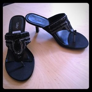 Fiona Shoes - 🌟Bundled🌟NWT Black Sequin Thong, SM Clogs&Pumps Fiona Shoes - 🌟Bundled🌟NWT Black Sequin Thong, SM Clogs&Pumps