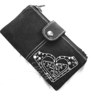 Roxy studded wallet reduced