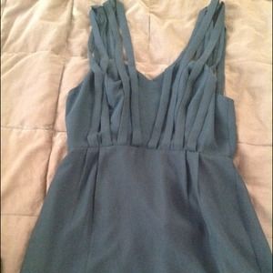 Blk mini dress 100% polyester made by dbl in brass