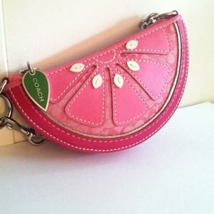 Coach watermelon wallet