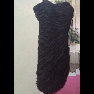 Strapless Adrianna Papell Evening Dress