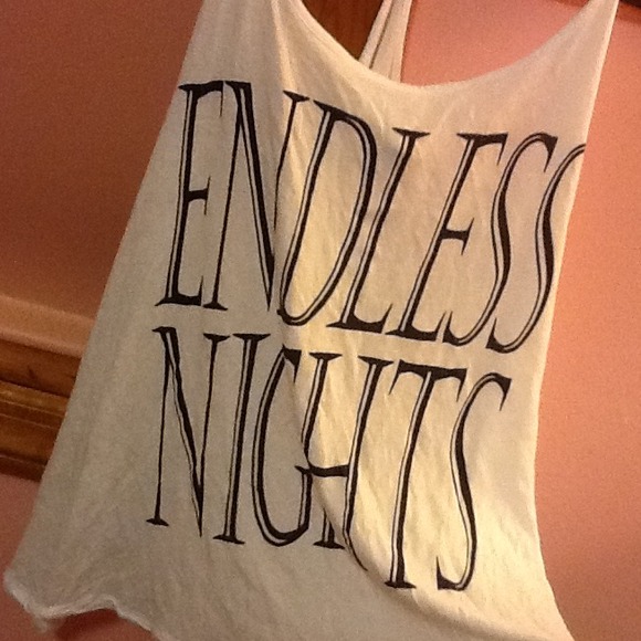 *SOLDEndless nights racer back tank top Never worn - Picture 2 of 4