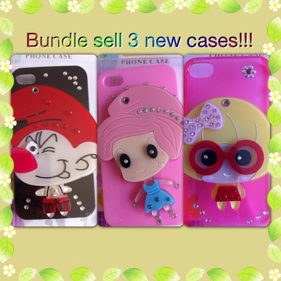 Brand new iPhone 4/4s cases, bundle sell!!!