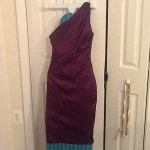 Bebe 1 shoulder dress--on hold!