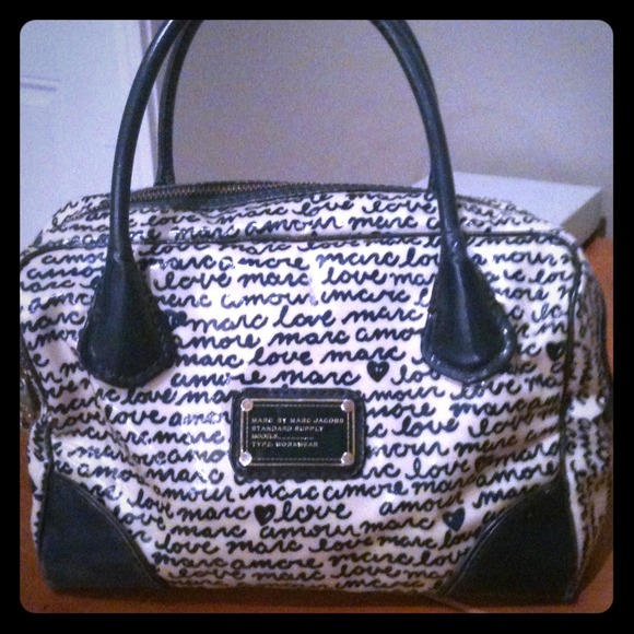 Marc by Marc Jacobs logo handbag