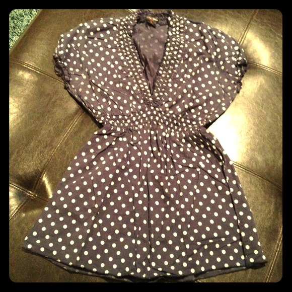 ❌Traded❌Polka dot blouse