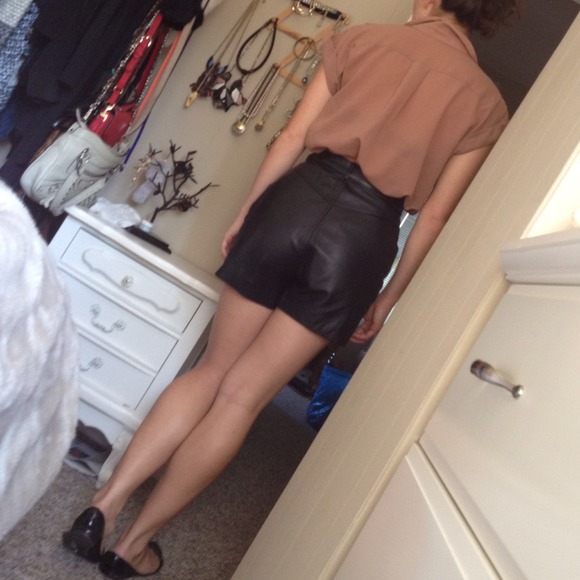 [SOLD] Toffee Chiffon Blouse - Picture 2 of 2