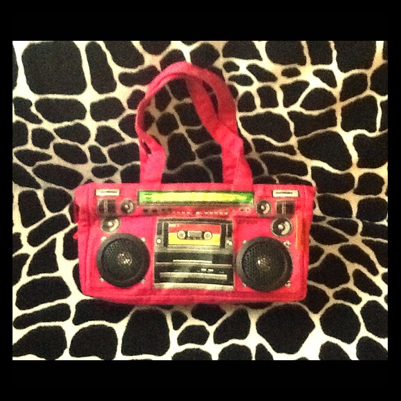 Hot Pink Speaker Handbag :)