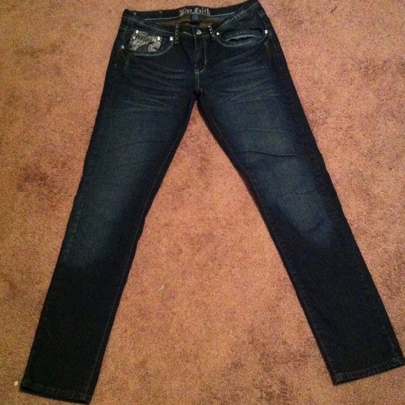 Bling skinny jeans new without tags never worn