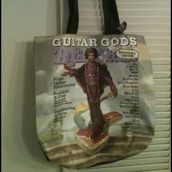 Rolling Stone Jimi Hendrix tote