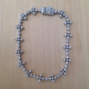 *No Longer Available* Rhodium plated  crystal