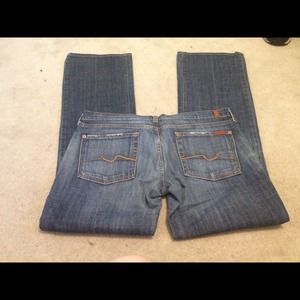 7 For all mankind size 32 boot cut