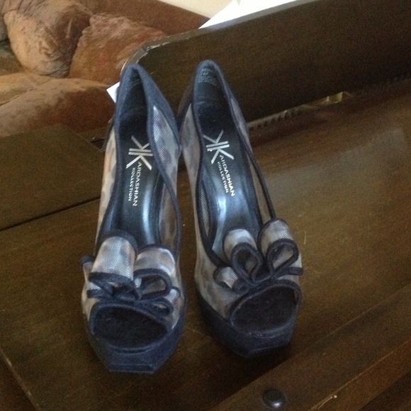 Kardashian Kollection Leopard Mesh Stiletto - Picture 4 of 4