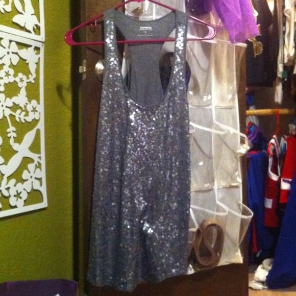 shimmer tank from express size small