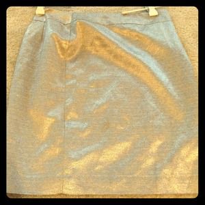 Gold Metallic Skirt