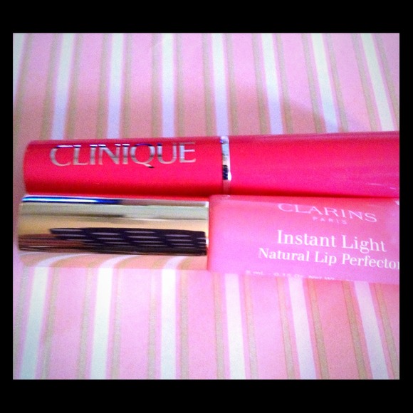 ❌SOLD❌RESERVED💗MINI LIP SET💗❤💗CLINIQUE/CLARINS