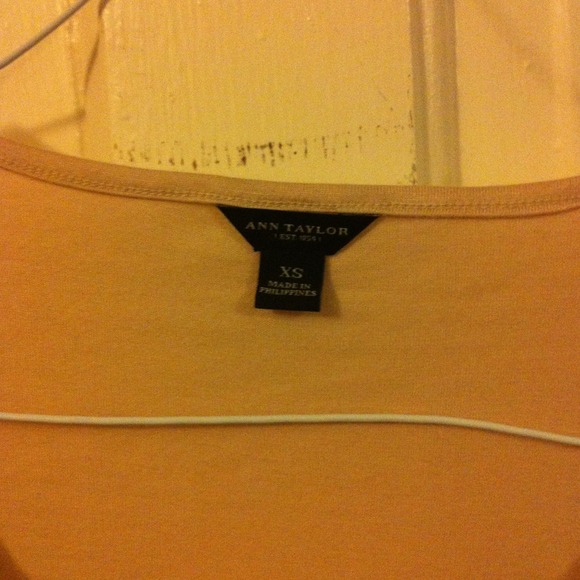 Ann Taylor Tiered Cotton Lace top - Picture 2 of 3