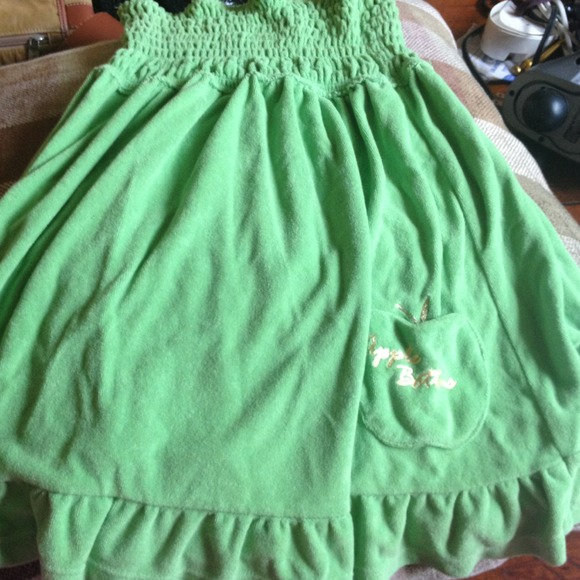 Apple bottom strapless shirt