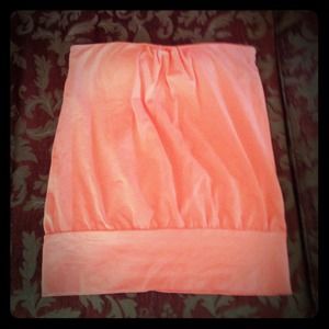 Victoria's Secret Coral tube top