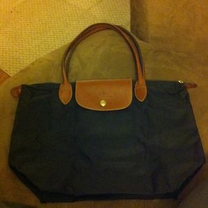 Black Longchamp Bag