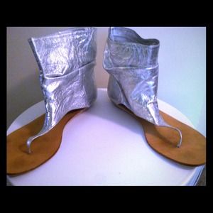 Aldo silver sandal