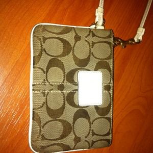 Coach wristlet