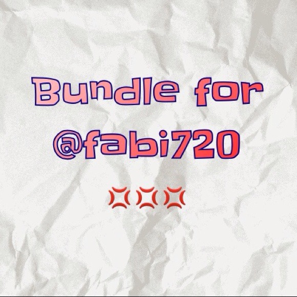 💢Bundle for @fabi720💢