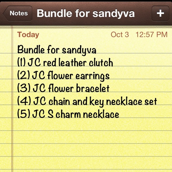 Bundle for sandyva
