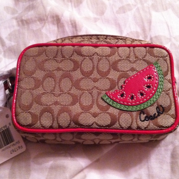 Coach Multipouch w/Watermelon Decal