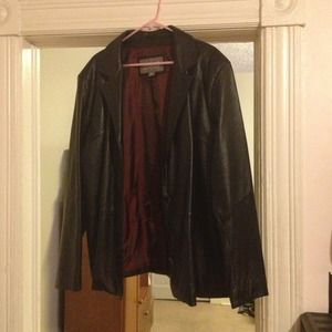 😎Leather coat😎