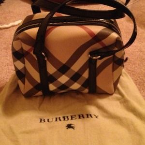 Authentic mini burberry bag