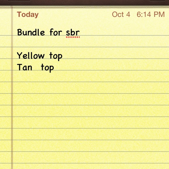 Bundle sbr
