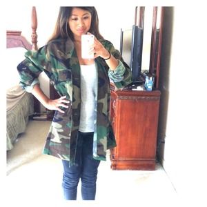 Restocked on Camo Jackets!! XS,S,M