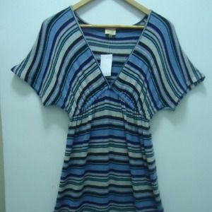 Ella Moss NWT cashmere blend empire waist dress