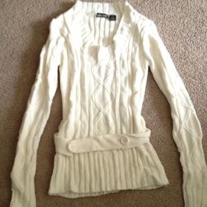Cream sweater