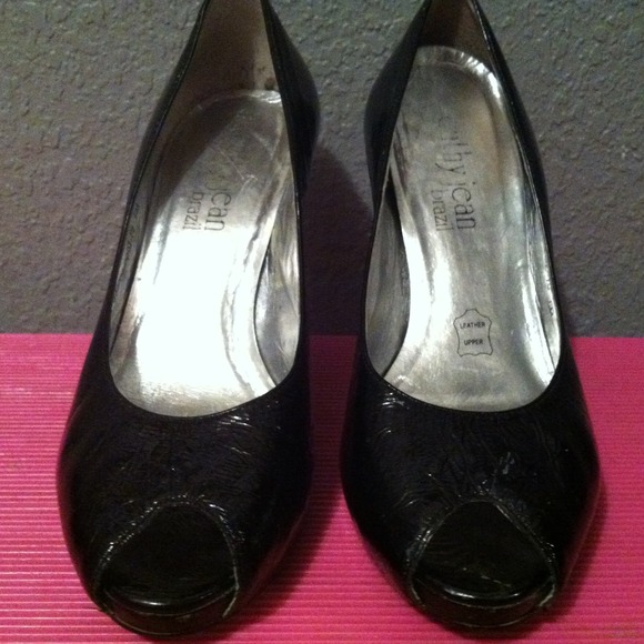 Cathy jean open toe pumps