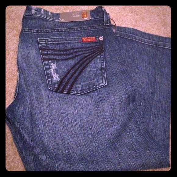 7 for all mankind crop dojo