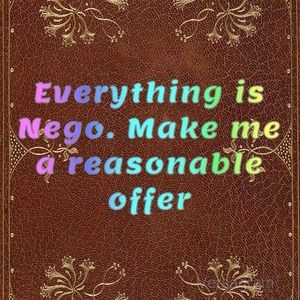 Negotiable