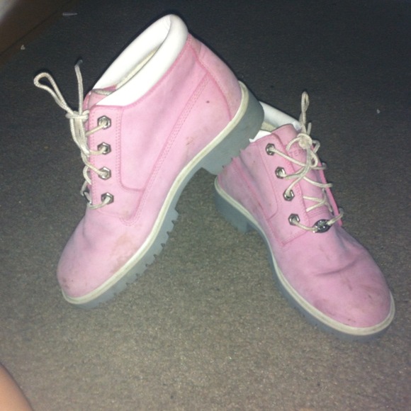 Pink timberlands