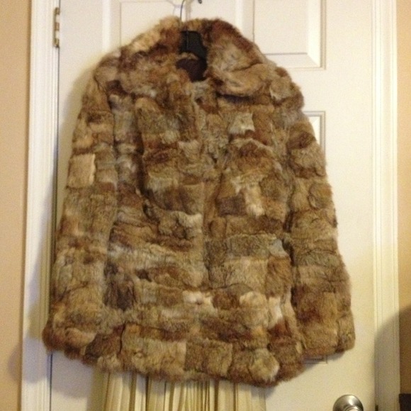 Jackets & Blazers - Rabbit Fur Coat