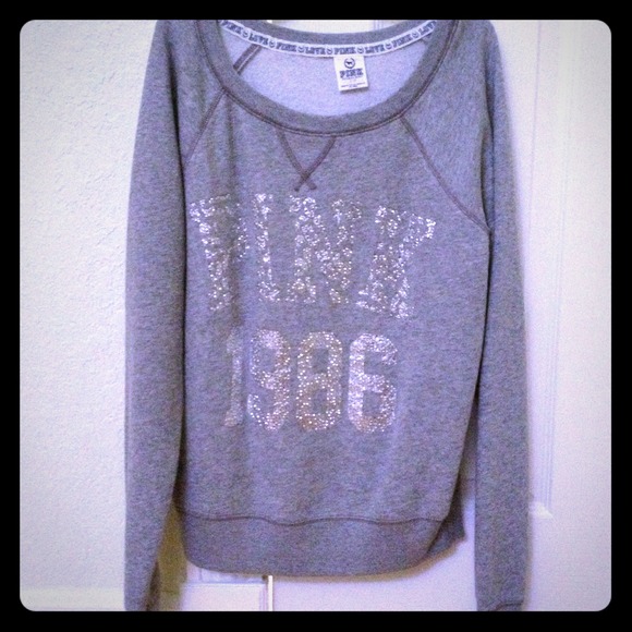 Pink long sleeve sweater