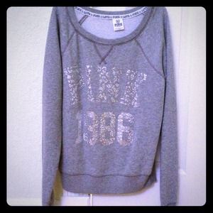 Pink long sleeve sweater