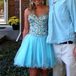 Homecoming dress from peaches