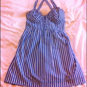 ❌Reserved❌ @vero blue & white striped dress