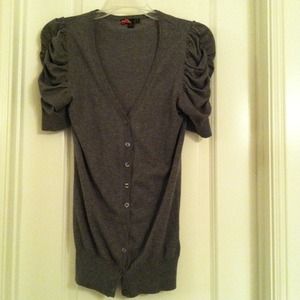 Grey cardi f21