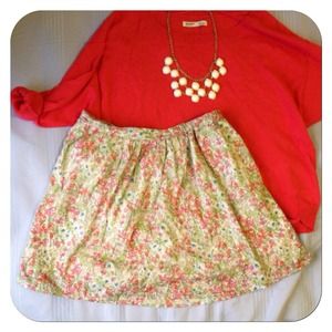 Dresses & Skirts - SOLD! Floral Skirt from Nordstrom Dresses & Skirts - SOLD! Floral Skirt from Nordstrom