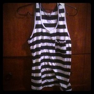 ⛴ sold ⛴ blue and white tank