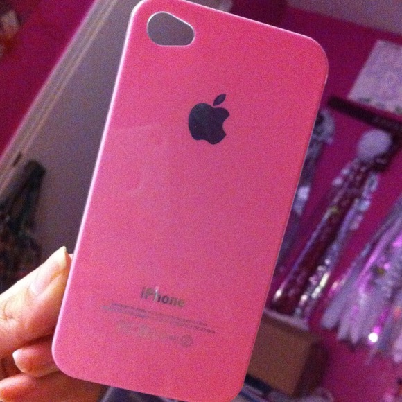 💥SOLD! Pink iphone 4 case💕