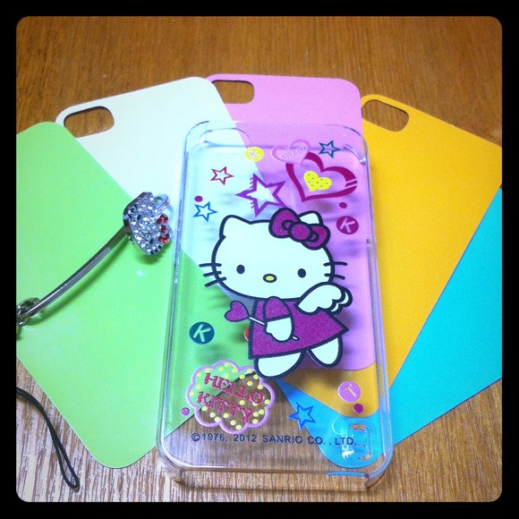 Brand new clear hello kitty iPhone 4/4s case!