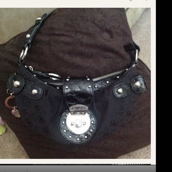 Black guess purse
